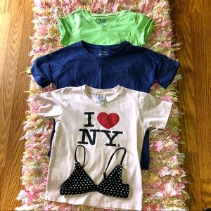 🪁3 T-Shirts & 1 Sport Training Bra